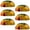 Multicolored, variant on PhooArto 6 Pcs Cup Drawer Pulls, Cute Playing Penguin Pattern Shell Shape Handles Cabinet Knobs for Dresser Cupboard Closet Wardrobe with Screws
