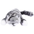 thumbnail image 3 of Grey Plush Cat Doll Tumbling Interactive Toy For Kids And Cat Lovers Perfect For Indoor Play 1Pack, 3 of 4