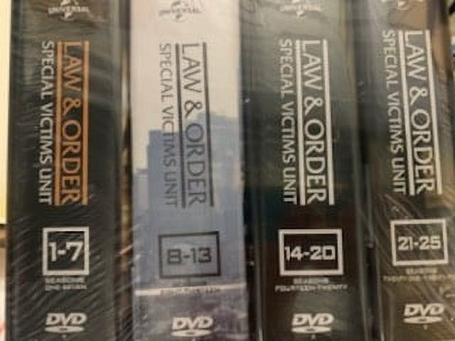 Law and Order: Special Victims Complete Series 1-25 (DVD) NEW
