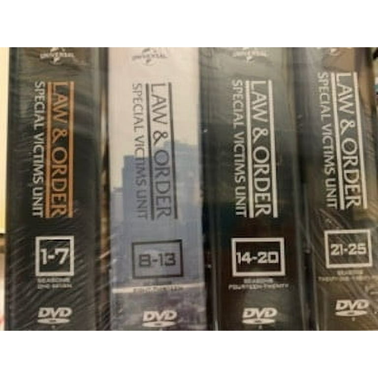 Law and Order: Special Victims Complete Series 1-25 (DVD