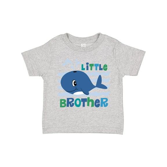 Inktastic Whale Little Brother Boys Toddler T-Shirt