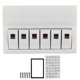 thumbnail image 1 of Disyuntor de Panel de interruptor basculante de 6 bandas con indicador LED para barco marino, yate, coche, RV, 1 of 5