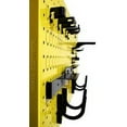 thumbnail image 2 of Wall Control Pegboard Rack Home & Garage Tool Storage & Organization Yellow Metal Pegboard Pack - Two 32-Inch Wide x 16-Inch Tall Yellow Steel Peg Board Panels, 2 of 9
