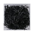 thumbnail image 1 of 1 Pack Lafite Paper Raffia Filler Colorful Shredded Box Multifunction Craft Decoration Packaging Decoration Practical Wedding Party Easter New Year Black, 1 of 7