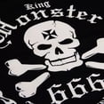 thumbnail image 2 of Blusa Negra Manga Corta Grande Logo Kingmonster, 2 of 3