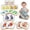 Jungle, variant on Felt Matching Game Woodland Animal Theme, Soft Montessori Memory Card Toy for Toddlers Ages 1-4, Sensory Flash Cards Educational Gift for Boys Girls