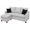 thumbnail image 4 of Sala Esquinera El Bazar Store Denver Gris Plata 200x140 cm, 4 of 10