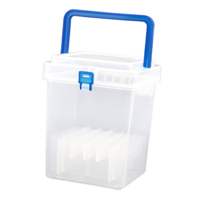 GUOOL Boîte de Rangement Transparente pour Marqueurs, Adaptée aux Marqueurs de Moins de 36 Emplacements