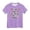 Light Purple, variant on XEGLSBU Shirts for Girls 12-14 Oversized Birthday Girl Short Sleeve Tee Summer Crewneck T Shirt Casual Fit Basic Shirts White Size 10-11 Years