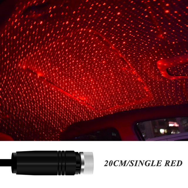 Car Welcome USB Star Sky Light Lottomr Lámpara de decoración de proyección