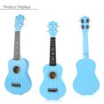 thumbnail image 3 of 21'' Blue Ukulele Uke Musical Instrument Beginner Soprano Cuatro + Bag + Tuner, 3 of 6