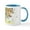 White/Blue Inside, variant on CafePress - Landscape 466 Tree Mugs - 11 oz Ceramic Mug - Novelty Coffee Tea Cup
