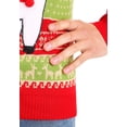 thumbnail image 3 of Adult Christmas Llama Unisex Ugly Sweater, 3 of 16