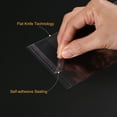 thumbnail image 3 of 100Pack Clear Cello Bags, 4-3/4"x6-1/2" Plastic Self Sealing OPP Treat Bags Clear, 3 of 6