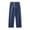 Dark Blue, variant on Men's Vintage Casual Loose Fit Jeans Elastic Waist Drawstring Pockets Denim Pants for Outdoor Hiking Jogging Solid Color Light Blue