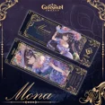 thumbnail image 1 of Genshin Impact Cosplay páginas Gliter doble cara Yae Miko Ganyu Kirara Nahida Nilou Ayaka Eula Raiden Shogun Collection Prop, 1 of 3