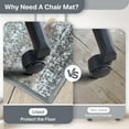 thumbnail image 5 of Office Chair Mat for Hardwood Tile Floor, Abstract 36x48 Desk Mat, Anti-Slip Rug for Rolling Chairs, 5 of 8