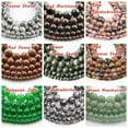 thumbnail image 4 of U8MO 15" Strand Natural Stone Rock Gemstone Round Beads 4mm 6mm 8mm 10mm 12mm-Rose Rhodochrosite-8mm, 4 of 9
