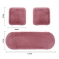 thumbnail image 3 of Coussin de Siège d'Auto Hiver Faux Molleton Coussin Housse-Brun-Siège Simpleun, 3 of 4