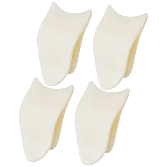Miangastore Lash Extension Tool 4Pcs for Long Nail Users in Beige White Plastic Material