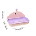 thumbnail image 3 of JingChun Clearance Under $2.00 Cute Character Soap without Lid for Clean Storage and Water Draining Compact and Long Lasting Container for Home Or Travel Bathroom Needs, 3 of 6