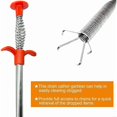 thumbnail image 2 of 160cm Flexible Claw Grabber for Working in Narrow Spaces, Drain Snake, Use to Grab Hair, Trash, 2 of 4