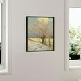 thumbnail image 3 of ONETECH  The Pink Peach Tree by Van Gogh Famous Oil Paintings Reproduction Large Modern Stretched and Framed Landscapes Artwork Classic Pictures Giclee Canvas Prints Wall Art 12x16in, 3 of 4