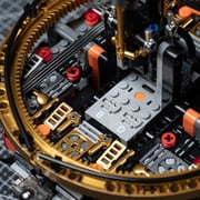 Sci-Fi Robot Building Set, Programmable Rolling Sphere Robot with Remote Control, STEM Building Kit , Teens & Adults, Futuristic Collectible Display Model