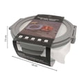 thumbnail image 3 of Contenedor Hometrends de Vidrio Hermético Diseño Circular 930 ml, 3 of 4