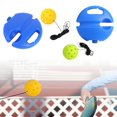 thumbnail image 4 of Entraîneur de Pickleball - Aides Professionnelles à l'Entraînement de Pickleball avec Balle à 40 Trous et Base Robuste, 4 of 7