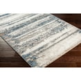 thumbnail image 3 of Allegro Denim/Grey 5'3" x 7' Modern Rectangle Area Rug, 3 of 3