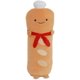 thumbnail image 1 of Simulación De Baguette Francesa Tostada En Forma De Rodajas Almohada De Felpa Con Bufanda Roja, Cojín De Respaldo Lumbar Suave Juguete De Peluche De Comida Divertida (baguette A) H, 1 of 5