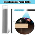 thumbnail image 4 of Xingzhi 12Pcs Carpenter Mark Pencil Refill Woodworking Mechanical Pencils Refill Type 0, 4 of 6