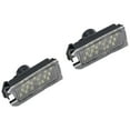 thumbnail image 3 of sailesiti 2Pcs Car Rear LED Number License Plate Light Assembly Fit For FIAT 500 2007-2019 High Quality Car Accessories, 3 of 6