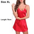 thumbnail image 2 of Camisón para mujer, ropa de dormir suelta, cuello en V, vestido de pijama, camisón suave, camisón sin mangas Zhivalor CPB-YZS85-4, 2 of 5