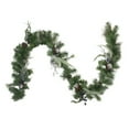 thumbnail image 4 of Northlight Iced Pine and Blueberries Artificial Christmas Garland - 6' x 12" - Unlit, 4 of 4