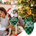XUYEEYUAN Christmas Pet Scarf Triangle Bib Bandana Dog Burp Cloth Cat