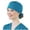 Blue, variant on Home Textile Storage Women Cotton Bandage Adjustable Scrub Cap Sweatband Bouffant Hat Men