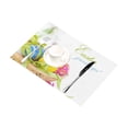 thumbnail image 4 of MYPOP Happy Easter Colorful Eggs Kitchen Table Mat Placemats for Dining Table 12x18 inches, 4 of 5
