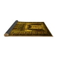 thumbnail image 2 of Ahgly Company Indoor Square Persian Yellow Traditional Area Rugs, 5' Square, 2 of 4