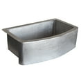 thumbnail image 2 of Native Trails CPK595 Rhapsody 33" Farmhouse Single Basin Copper Kitchen Sink - Nickel, 2 of 5
