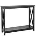 thumbnail image 5 of ZENSTYLE Console Table Entryway Simple Style Wood Side Display Black, 5 of 9