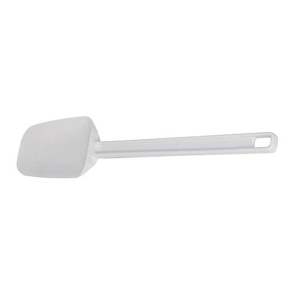 Crestware Rubber Spatula, 9-1/2", White