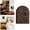 Brown, variant on Spoon Stainless Steel Spoons for Dining Kitchen Soup Dessert Smoothie Yogurt and Cereal Dishwasher Utensils