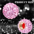 thumbnail image 2 of 4PCS Bling Crystal Diamond Tire Stem Valve Caps, Crystal Shinny Rhinestone Car Wheel Tire Valve Caps for Women, Universal for Cars, SUV, Trucks, Bikes, Motorcycles, Bicycles (Pink), 2 of 7