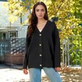 thumbnail image 7 of SOMER Cardigan Sweaters for Women Lightweight Cardigans for Women Open Front Oversized Button, Trendy V Neck Loose 2025 Spring Fall Winter Knit Cardigan, 7 of 7