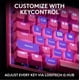 thumbnail image 5 of Teclado Gamer LOGITECH PRO X TKL RAPID Analogico RGB USB Idioma Ingles, 5 of 9