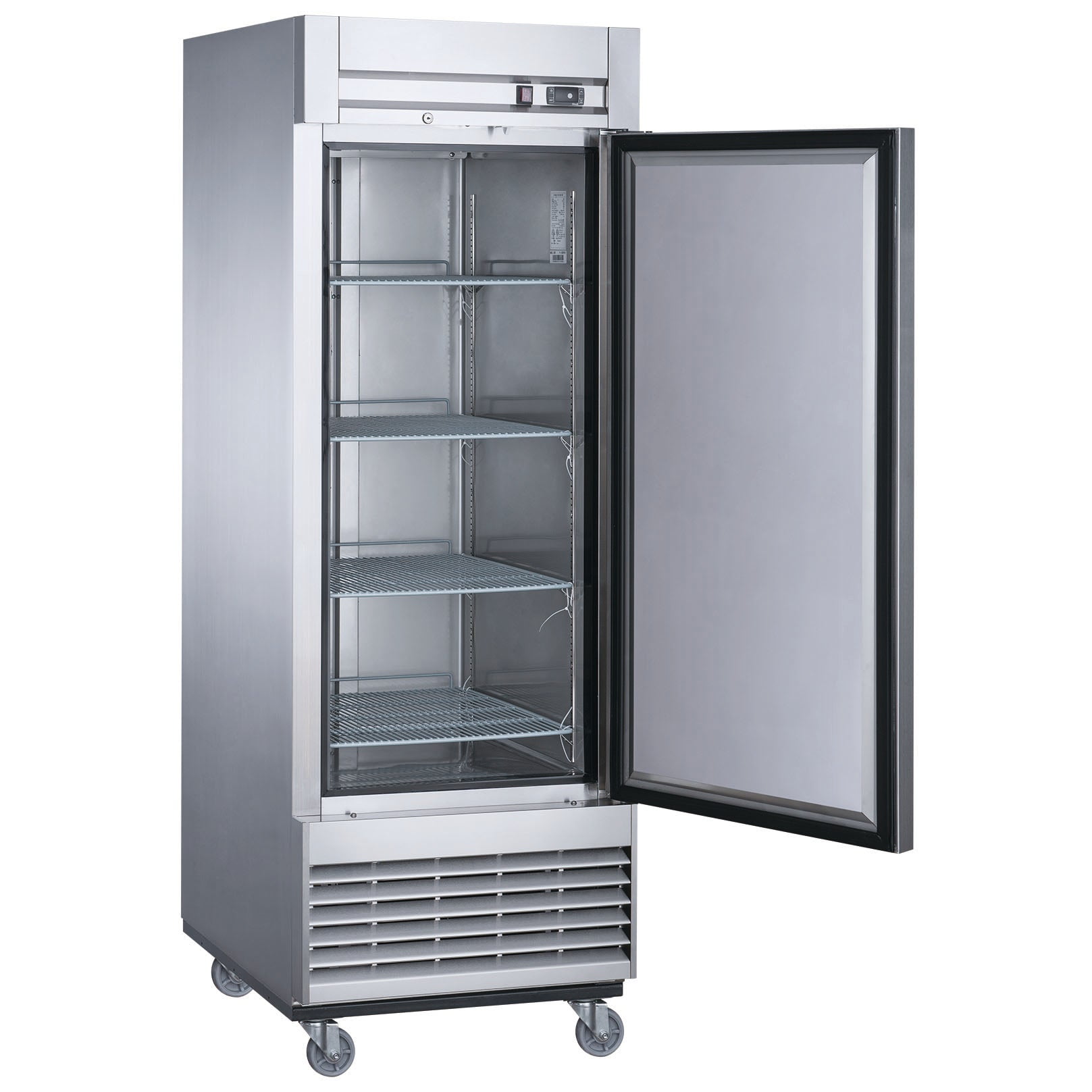 Elite Kitchen Supply 18 Cu. Ft. Single-Door Freezer, Solid Door Reach-In