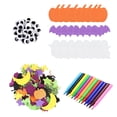 thumbnail image 1 of 24 piezas de manualidades de Halloween, pegatinas autoadhesivas para decorar calabazas, Halloween Víspera de Todos los Santos, 1 of 6