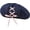 Dark Blue, variant on Sweet Lolita Bowknot Denim Beret, Solid Color French Artist Painter Casual Hat for Women